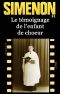 [Inspector Maigret 51] • Le Témoignage de l'enfant de choeur